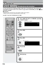 Предварительный просмотр 116 страницы Toshiba RD-XS32SB Owner'S Manual