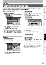 Предварительный просмотр 141 страницы Toshiba RD-XS32SB Owner'S Manual