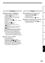 Предварительный просмотр 167 страницы Toshiba RD-XS32SB Owner'S Manual