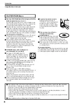 Preview for 8 page of Toshiba RD-XS32SC Owner'S Manual