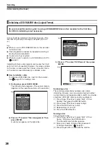 Preview for 28 page of Toshiba RD-XS32SC Owner'S Manual