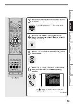 Preview for 33 page of Toshiba RD-XS32SC Owner'S Manual