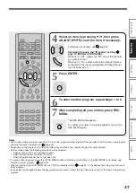 Preview for 47 page of Toshiba RD-XS32SC Owner'S Manual