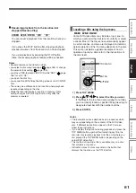 Preview for 61 page of Toshiba RD-XS32SC Owner'S Manual