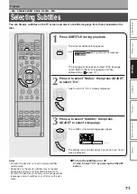 Preview for 71 page of Toshiba RD-XS32SC Owner'S Manual