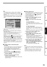 Preview for 93 page of Toshiba RD-XS32SC Owner'S Manual