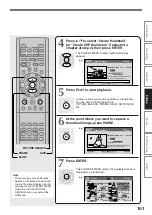 Preview for 101 page of Toshiba RD-XS32SC Owner'S Manual