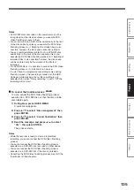 Preview for 135 page of Toshiba RD-XS32SC Owner'S Manual