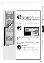 Preview for 137 page of Toshiba RD-XS32SC Owner'S Manual