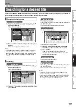 Preview for 141 page of Toshiba RD-XS32SC Owner'S Manual