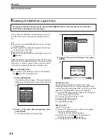 Preview for 34 page of Toshiba RD-XS34 Owner'S Manual