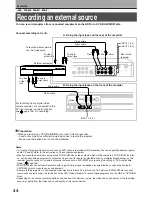 Preview for 44 page of Toshiba RD-XS34 Owner'S Manual