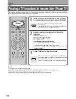 Preview for 64 page of Toshiba RD-XS34 Owner'S Manual