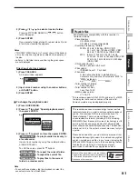 Preview for 81 page of Toshiba RD-XS34 Owner'S Manual