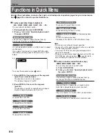 Preview for 84 page of Toshiba RD-XS34 Owner'S Manual