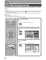 Preview for 132 page of Toshiba RD-XS34 Owner'S Manual