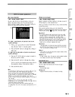 Preview for 161 page of Toshiba RD-XS34 Owner'S Manual