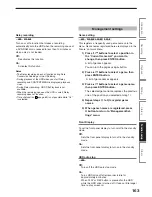 Preview for 163 page of Toshiba RD-XS34 Owner'S Manual