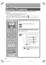 Preview for 34 page of Toshiba RD-XS34S Owner'S Manual