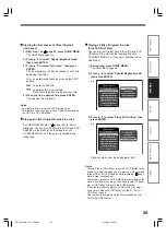 Preview for 59 page of Toshiba RD-XS34S Owner'S Manual