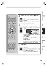 Preview for 113 page of Toshiba RD-XS34S Owner'S Manual