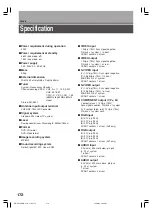 Preview for 172 page of Toshiba RD-XS34S Owner'S Manual