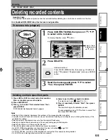 Preview for 55 page of Toshiba RD-XS55KU Owner'S Manual