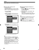 Preview for 64 page of Toshiba RD-XS55KU Owner'S Manual