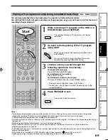 Preview for 69 page of Toshiba RD-XS55KU Owner'S Manual