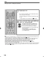 Preview for 104 page of Toshiba RD-XS55KU Owner'S Manual