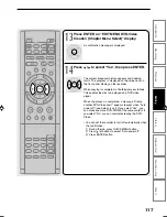 Preview for 117 page of Toshiba RD-XS55KU Owner'S Manual