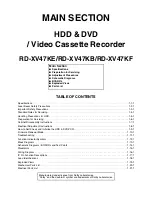 Preview for 3 page of Toshiba RD-XV47KB Service Manual