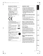 Предварительный просмотр 3 страницы Toshiba RD-XV47KE Owner'S Manual