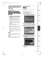 Preview for 73 page of Toshiba RD-XV47KE Owner'S Manual