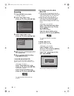 Preview for 98 page of Toshiba RD-XV47KE Owner'S Manual