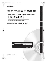 Preview for 1 page of Toshiba RD-XV48KE Owner'S Manual