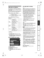 Preview for 41 page of Toshiba RD-XV48KE Owner'S Manual