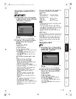 Preview for 49 page of Toshiba RD-XV48KE Owner'S Manual