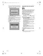 Preview for 52 page of Toshiba RD-XV48KE Owner'S Manual