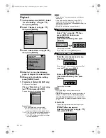 Preview for 74 page of Toshiba RD-XV48KE Owner'S Manual