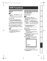 Preview for 81 page of Toshiba RD-XV48KE Owner'S Manual