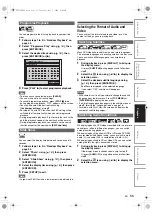 Preview for 55 page of Toshiba RD99DTKB Owner'S Manual