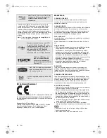 Предварительный просмотр 4 страницы Toshiba RDXV49DTKF Owner'S Manual