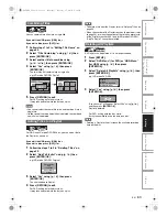 Preview for 63 page of Toshiba RDXV50KF Owner'S Manual