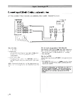 Предварительный просмотр 14 страницы Toshiba REGZA 26HL67 Owner'S Manual