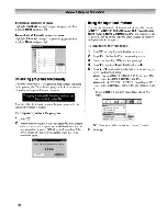 Предварительный просмотр 50 страницы Toshiba REGZA 26HL67 Owner'S Manual