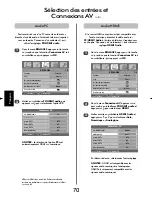 Preview for 70 page of Toshiba Regza 26WLG66 Owner'S Manual