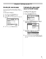 Preview for 29 page of Toshiba Regza 32HL17 Owner'S Manual