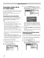 Preview for 30 page of Toshiba Regza 32HL17 Owner'S Manual