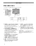 Предварительный просмотр 6 страницы Toshiba REGZA 32HL66 Operating Manual